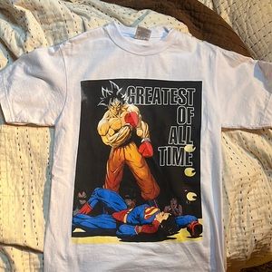 Vintage Goku and Superman shirt - Medium